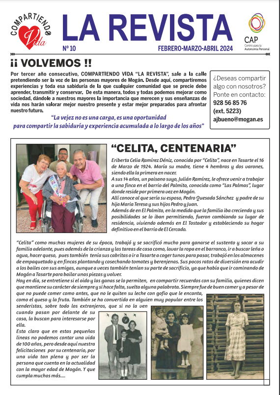 La Revista nº 10 - Febrero, Marzo y Abril 2024