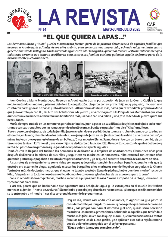 La Revista nº 14 - Abril, Mayo y Junio 2025