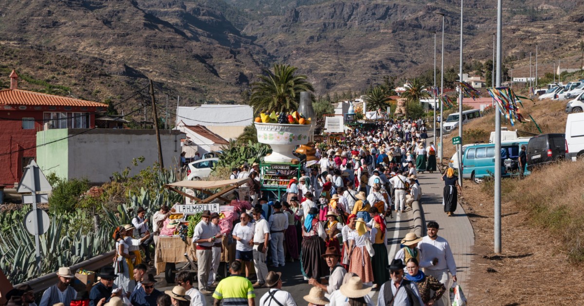 Mogán celebra la tradición y la devoción a San Antonio “El Chico” con su Romería-Ofrenda