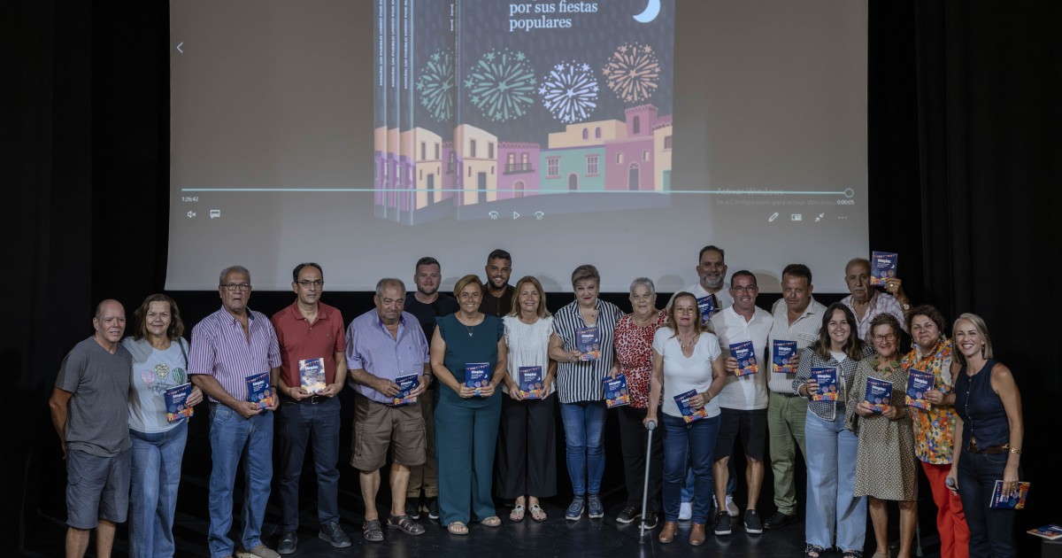 El Ayuntamiento presenta el libro y documental “Mogán: un pueblo unido por sus fiestas populares"
