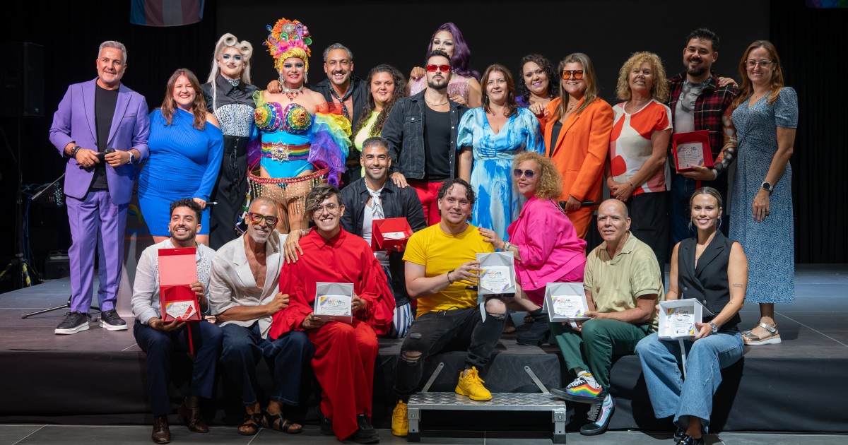 Mogán Diversa culmina con un podcast y una gala que reconoce a referentes del colectivo LGTBIQ+ en Canarias