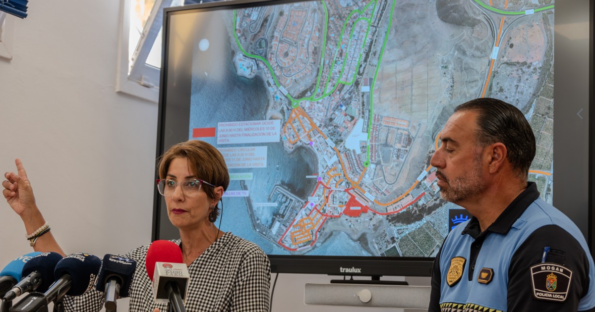Mogán establece restricciones de tráfico y estacionamiento con motivo de la visita del Papa León XIV