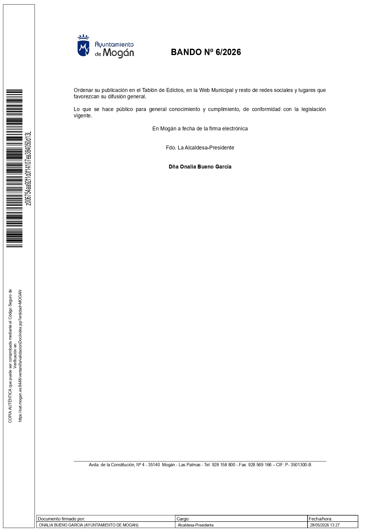 Bando nº 6/2026 - 003