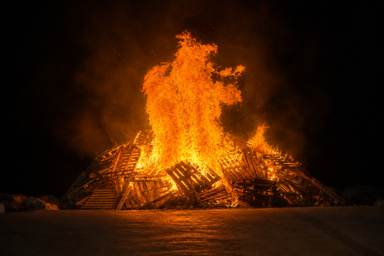 Playa de Mogán celebra San Juan entre tradición, fuego y legado astronómico - 005