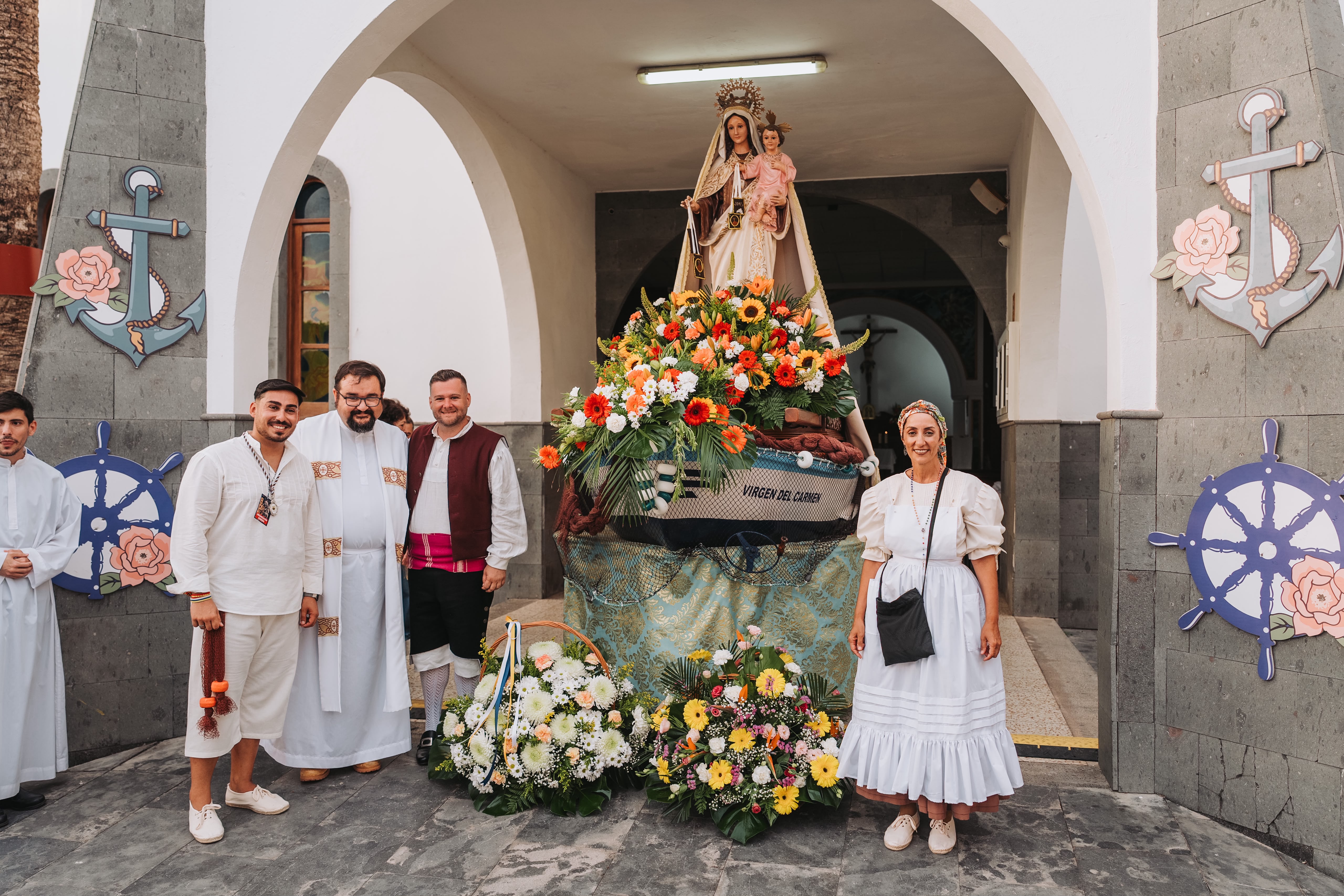 Arguineguín vuelve a rendirse a la Virgen del Carmen con una multitudinaria Romería-Ofrenda - 006