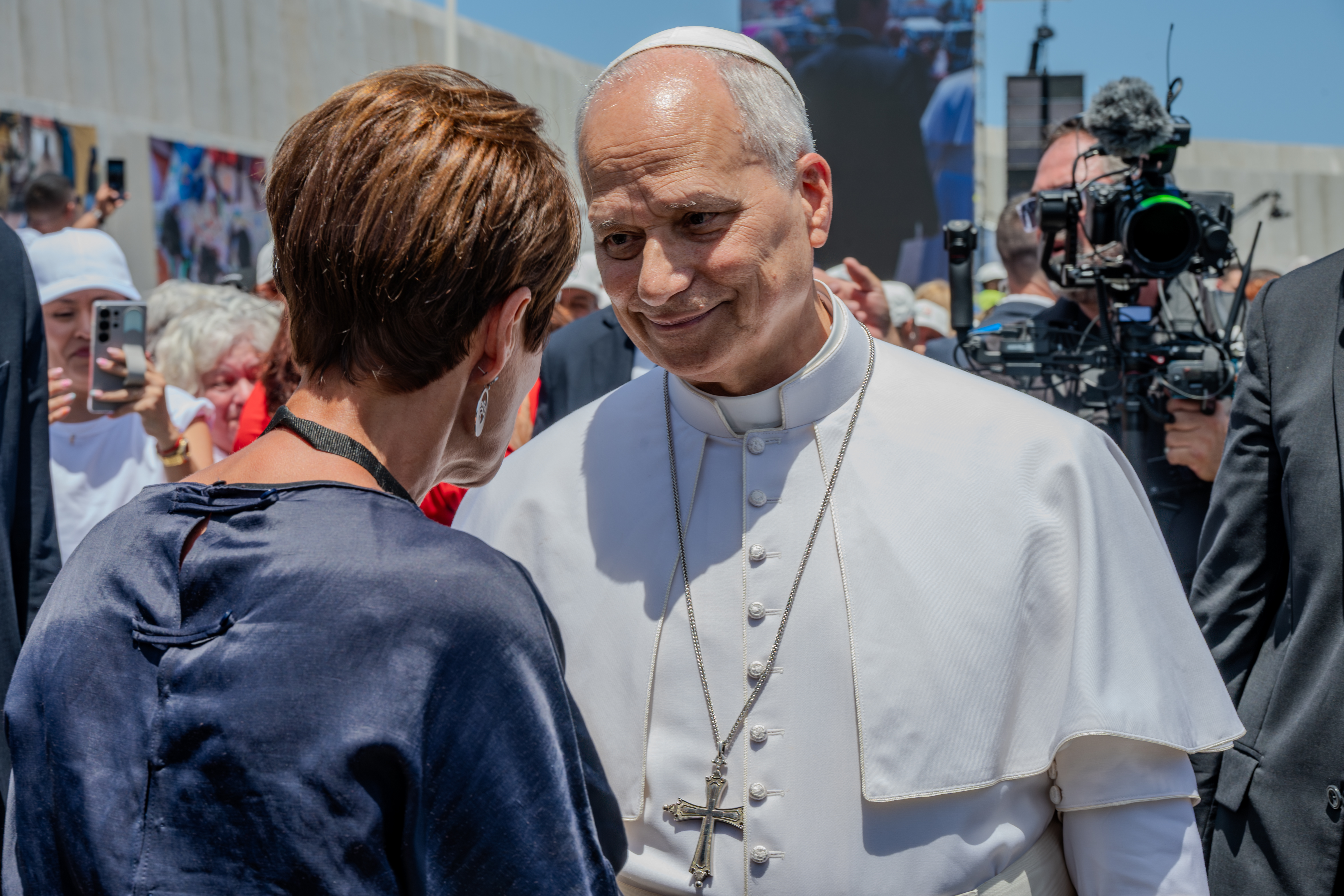 Visita del Papa León XIV al Muelle de Arguineguín - 004