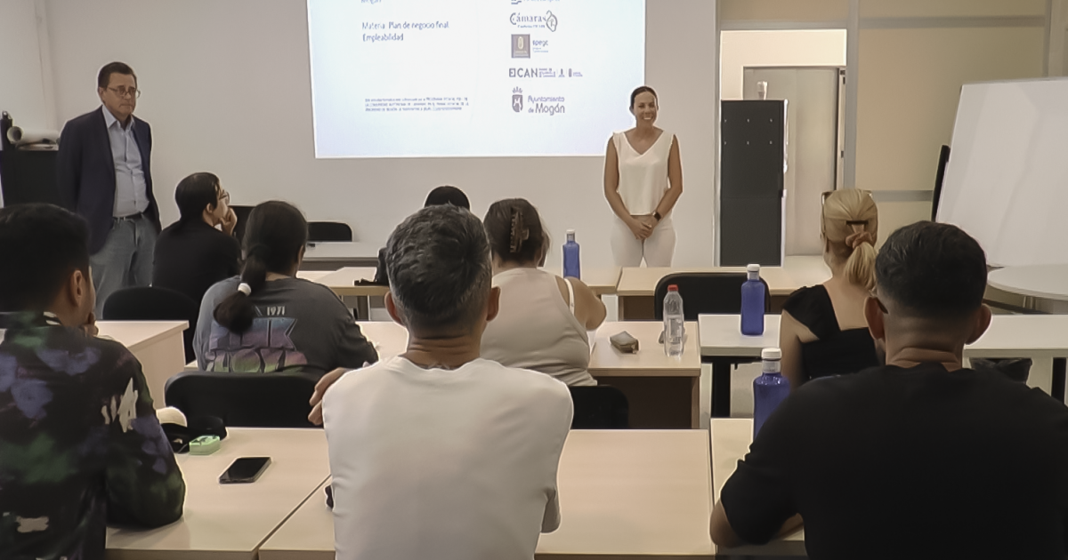 Culmina en Mogán la segunda edición del programa PRECE Canarias para emprendedores