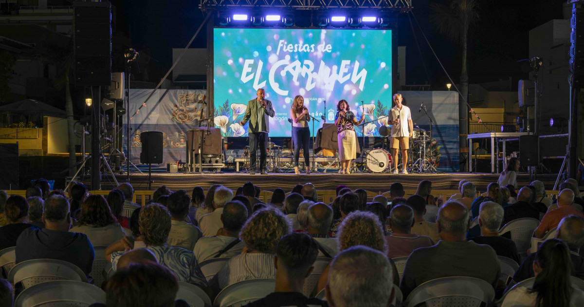 Risas a raudales en las  Fiestas del Carmen de Playa de Mogán