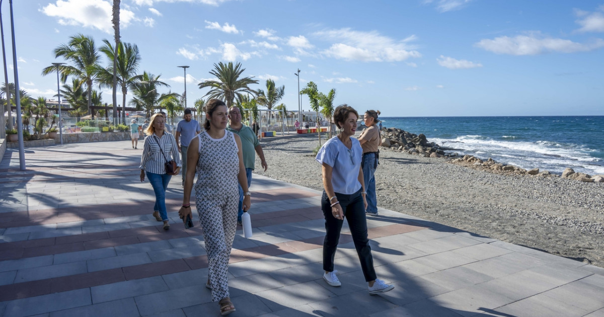 Mogán culmina la segunda fase del paseo marítimo Marañuelas-Anfi, un nuevo hito