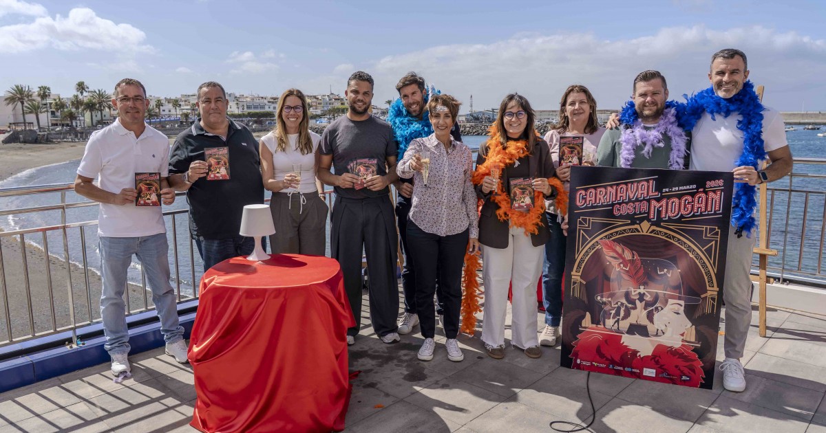 Carnaval Costa Mogán 2026, un ‘Cabaret’ que estrena Gala Senior y arranque murguero