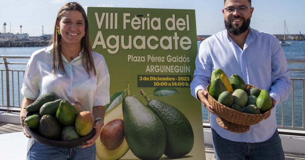 Más de 3.000 kilos de aguacates de Mogán a la venta este domingo en su feria de invierno