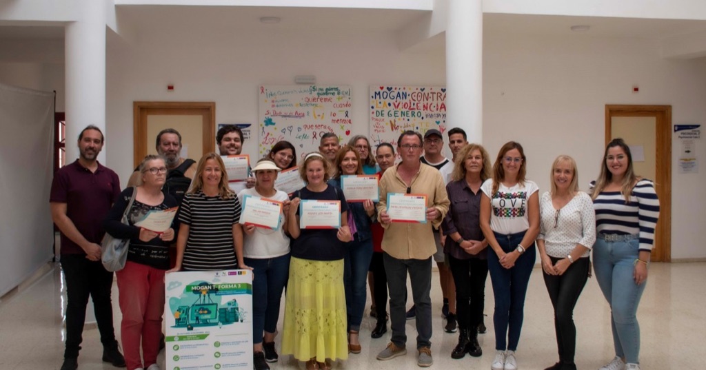 Concluye MOGÁN T-FORMA 3, programa municipal para la inserción laboral y alfabetización digital