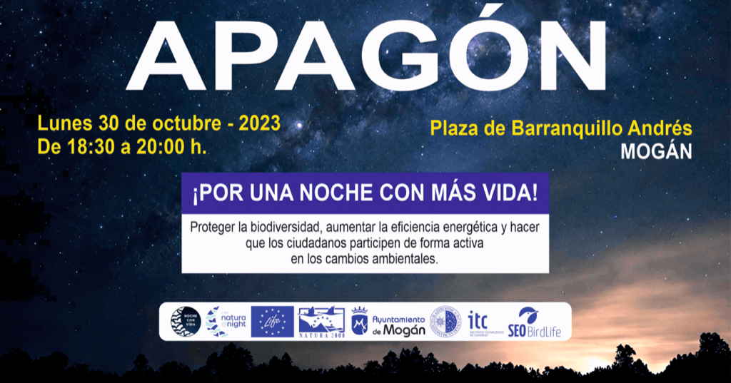 Mogán se suma al 'apagón' por la protección de las aves
