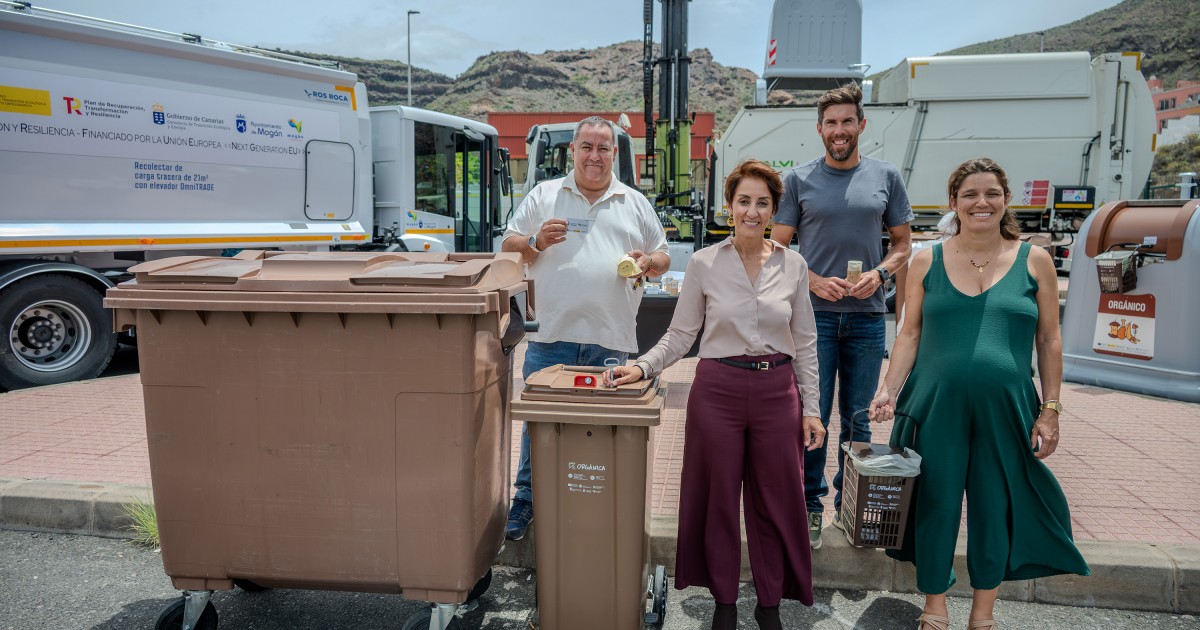 Mogán implanta la recogida de la fracción orgánica de residuos