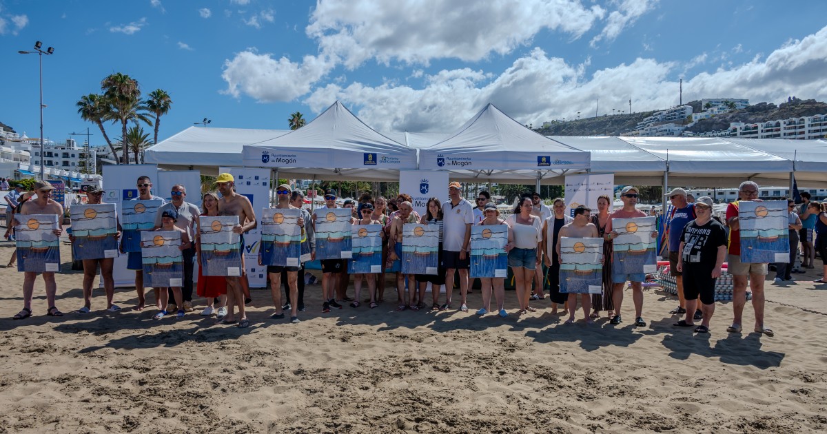 500 personas participan en el 20 aniversario del Encuentro de Actividades Acuáticas para Personas con Discapacidad de Mogán