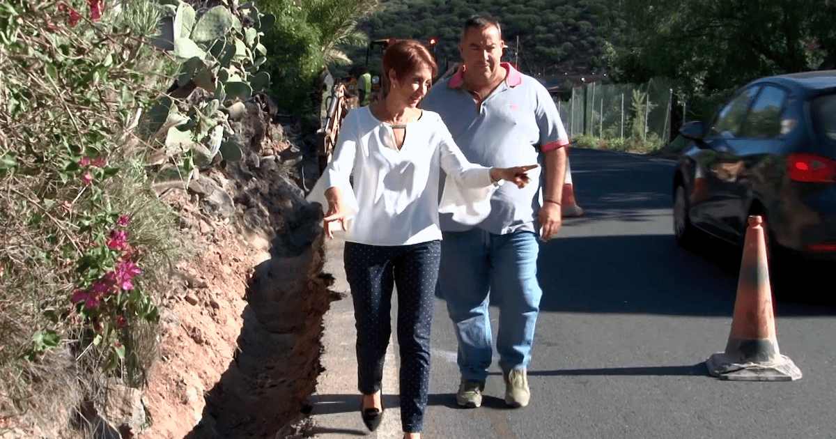 El Ayuntamiento de Mogán completa  la red de saneamiento de Los Navarros