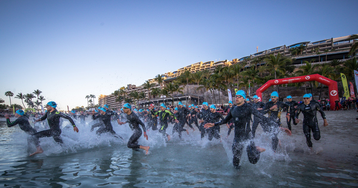 El Challenge Mogán Gran Canaria convoca al mejor triatlón de España en su novena edición