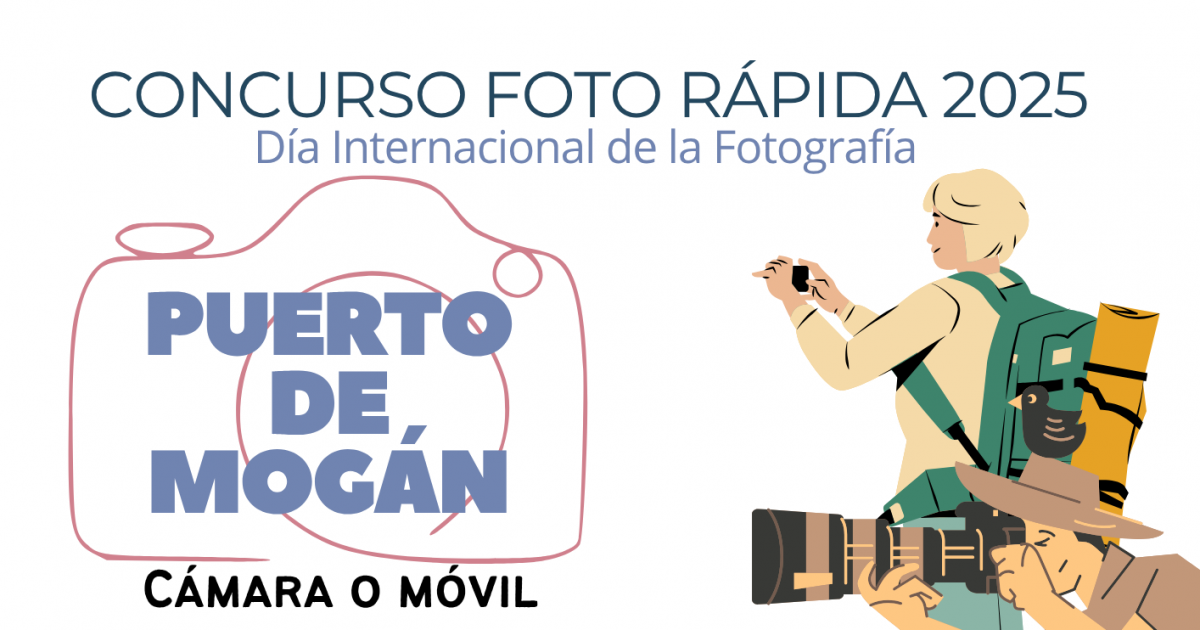 Mogán celebra su primer concurso de fotografía rápida el 19 de agosto