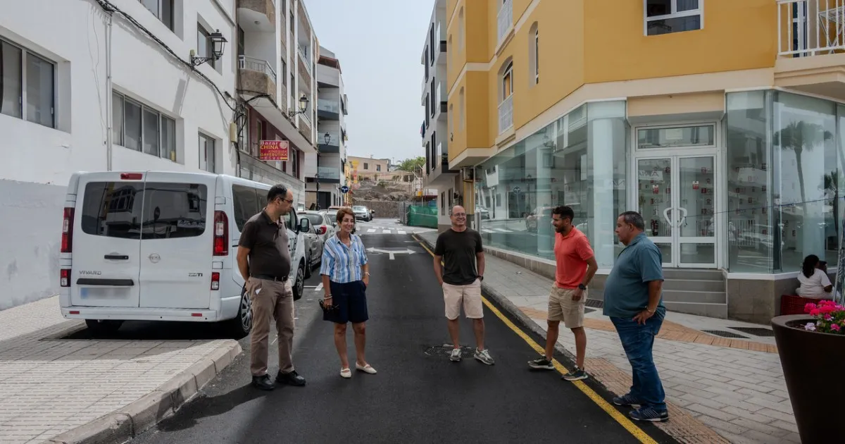 El Ayuntamiento asfalta varias calles en Arguineguín por 113.000 euros