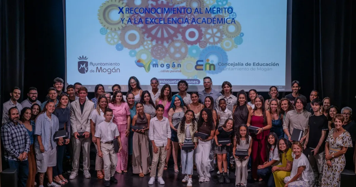 Mogán reconoce el mérito y la excelencia académica de 34 estudiantes