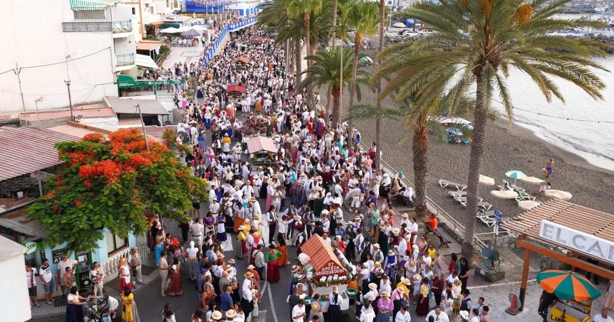 23 carretas participan el sábado la Romería-Ofrenda de la Virgen del Carmen de Arguineguín
